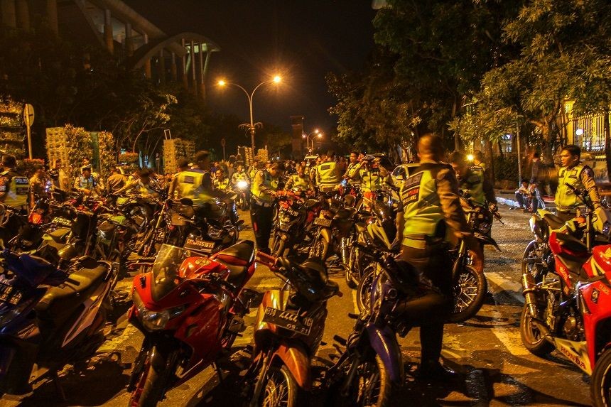 Puluhan Remaja di Bandung Diamankan karena Konvoi Motor Sambil Mabuk