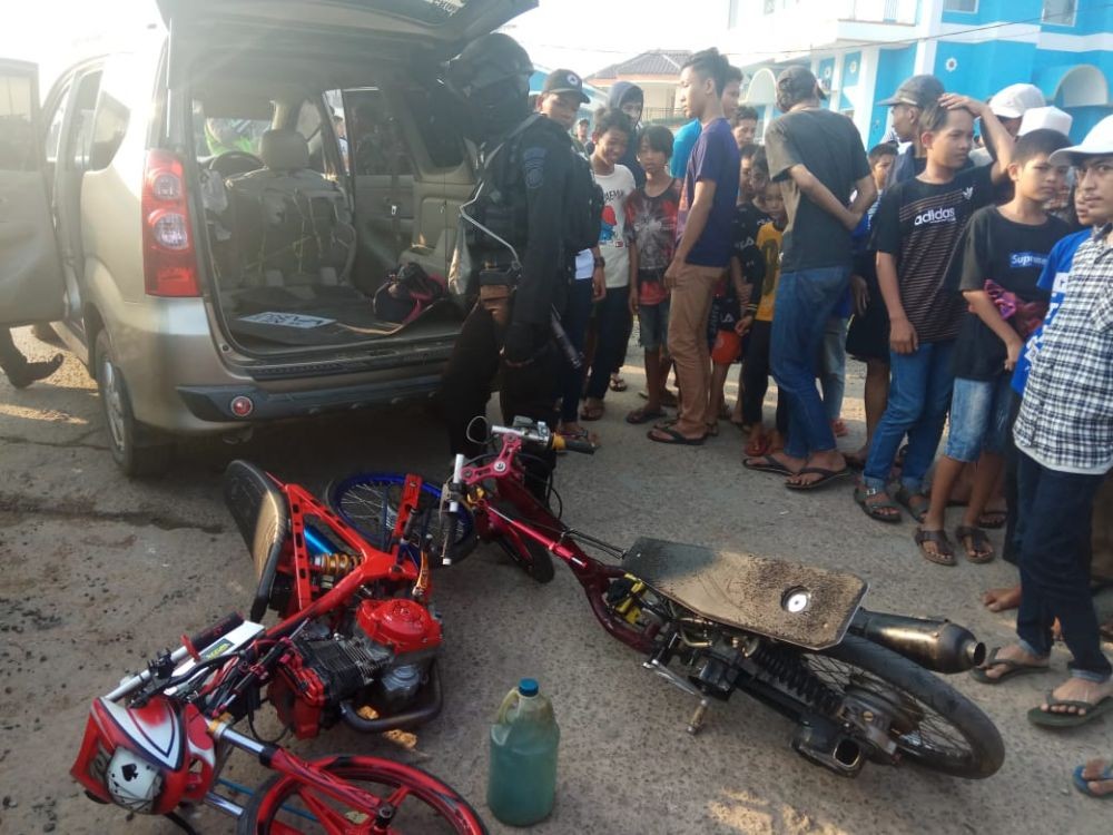Pembalap Liar di Kebumen Kocar-kacir, Motor Ditinggal di Semak-semak