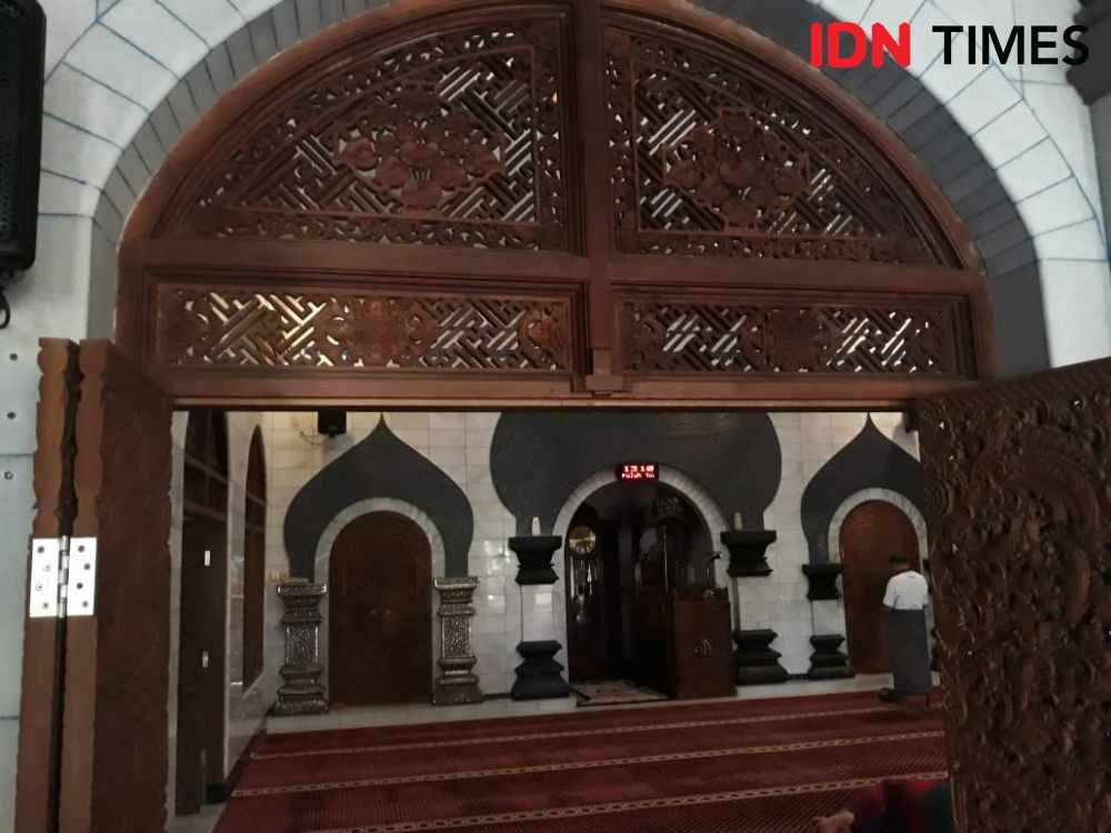 5 Potret Masjid Al Hikmah Khas Bali di Denpasar, Unik Banget!