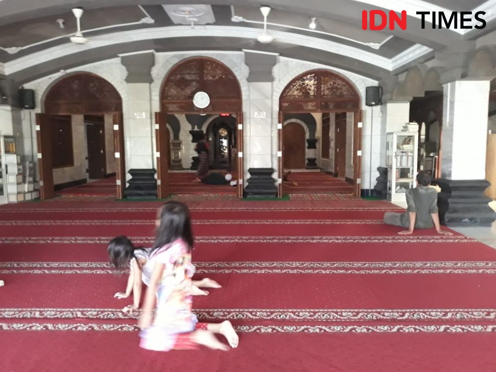 5 Potret Masjid Al Hikmah Khas Bali di Denpasar, Unik Banget!