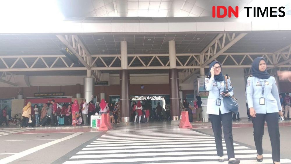 Cegah virus Corona, Bandara SMB II Palembang Pasang Thermal Scaner