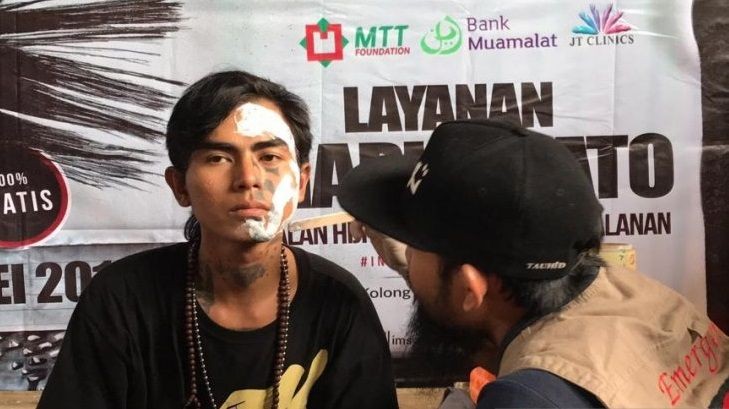 10 Anak Punk Ditangkap Satpol PP Tangerang
