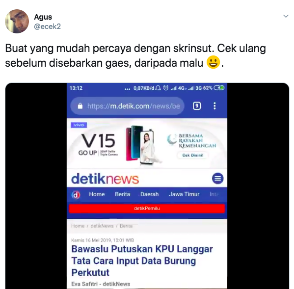 Viral Cara Edit Berita Hoaks di Twitter, Reaksi Netizen Bikin Ngakak!