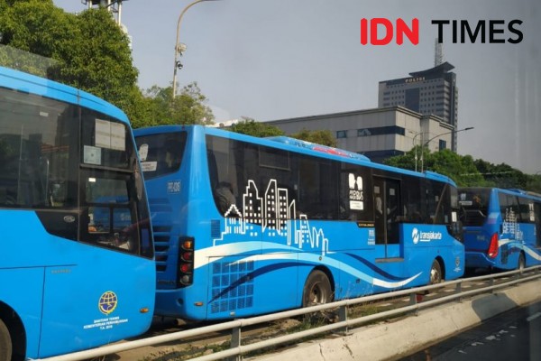 Imbas Kericuhan 22 Mei, Penumpang Transjakarta Turun Drastis