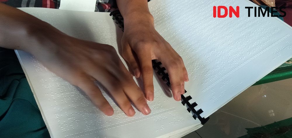 Pesantren di Semarang Ini Mengajarkan Baca Alquran Braille, Simak Yuk!