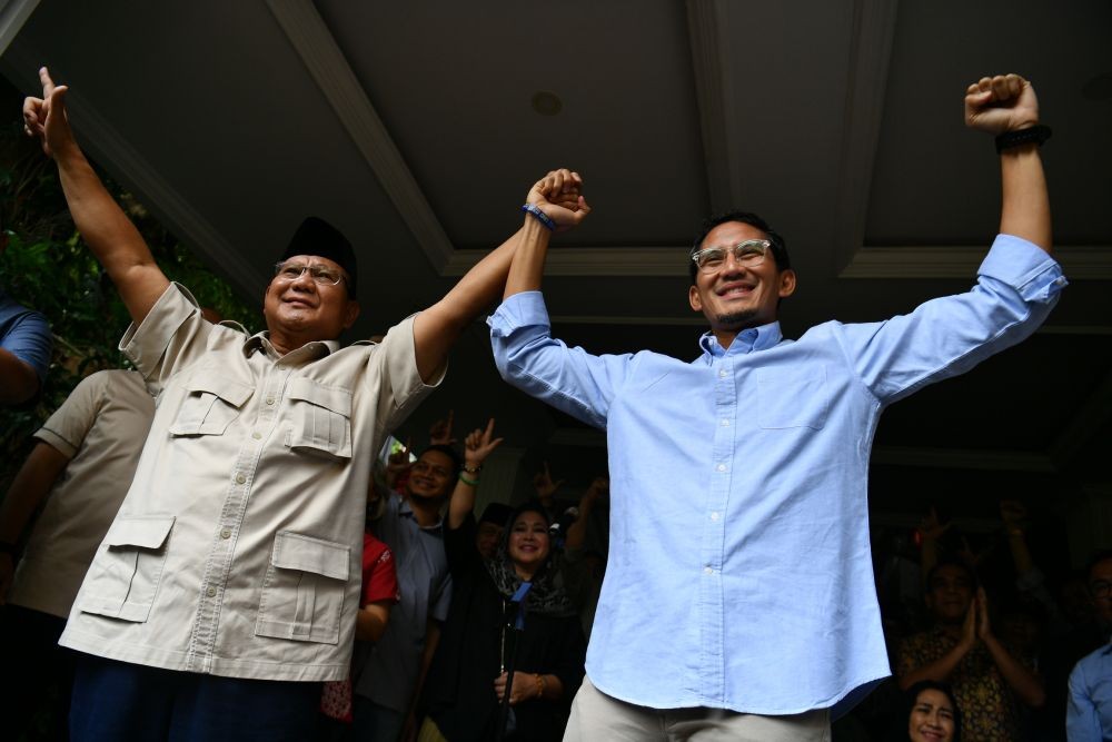 Pilres 2024, Sandiaga Uno: Pak Prabowo Cinta Sejati Saya