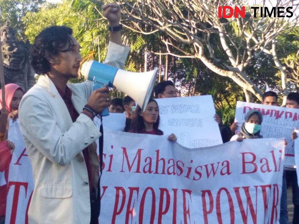 Aliansi Mahasiswa di Bali Tolak People Power & Istilah Cebong-Kampret