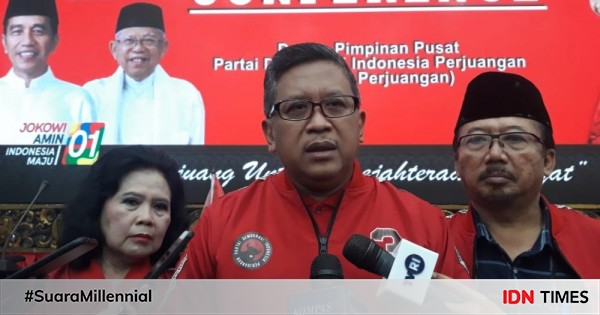 Pdip Menang Pemilu 2 Kali Berturut Turut Hasto Terima Kasih