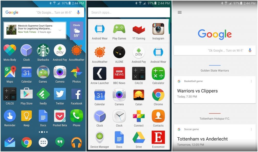 google android launcher
