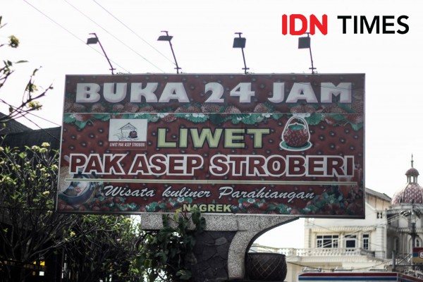 Asep Stroberi, Nasi Liwet yang Identik dengan Mudik