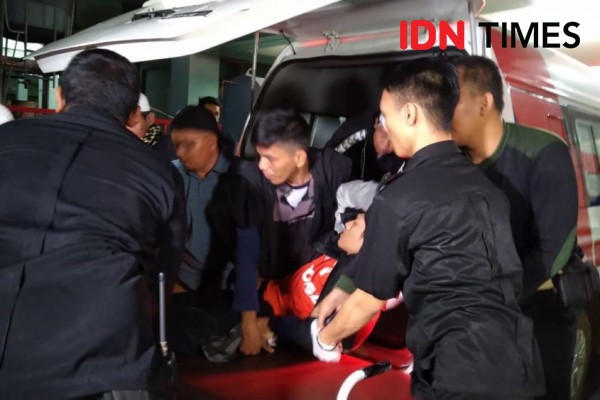 4,5 Jam Ricuh, 8 Korban Dibawa ke RSUD Tarakan