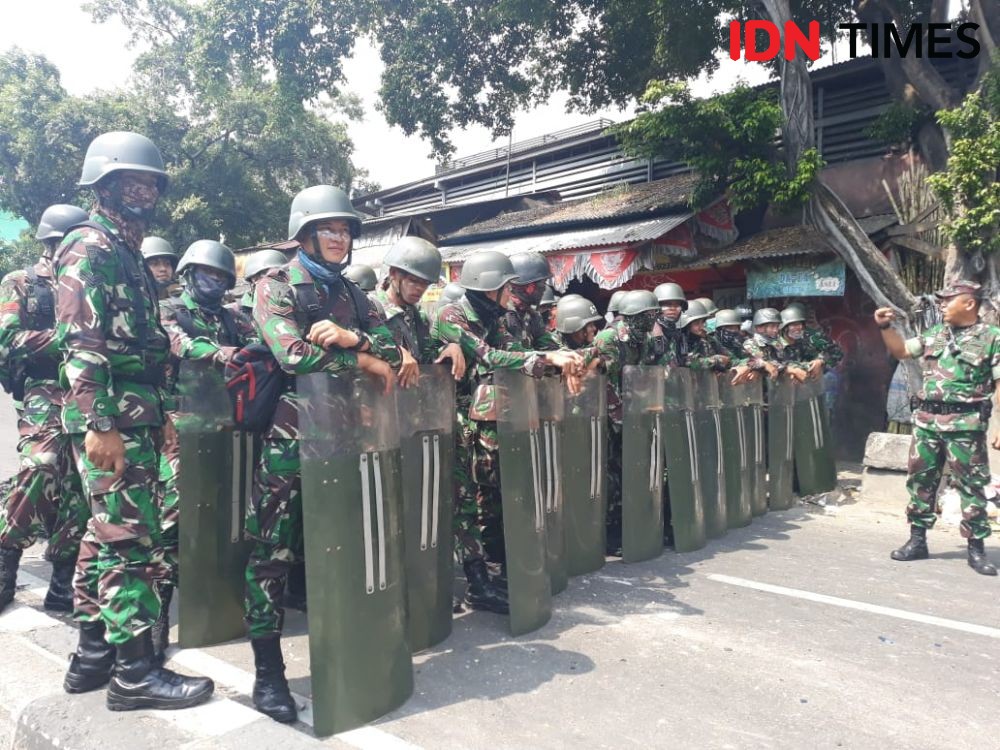 Meski di Jakarta Ricuh, Pengamanan di Surabaya Tidak Dipertebal