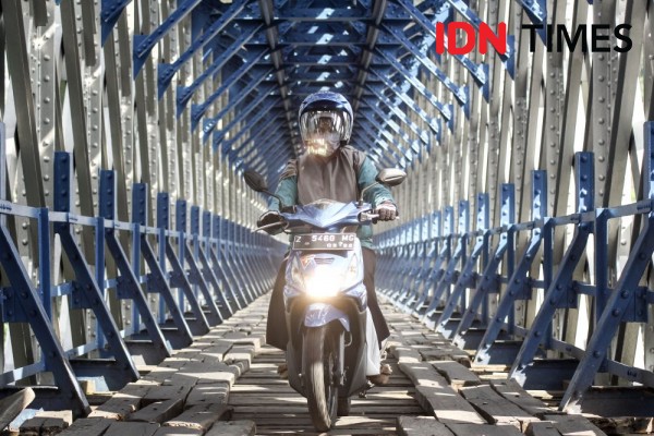 Bosan Mudik dengan Jalur Biasa? Coba Jembatan Ekstrim di Ciamis Ini