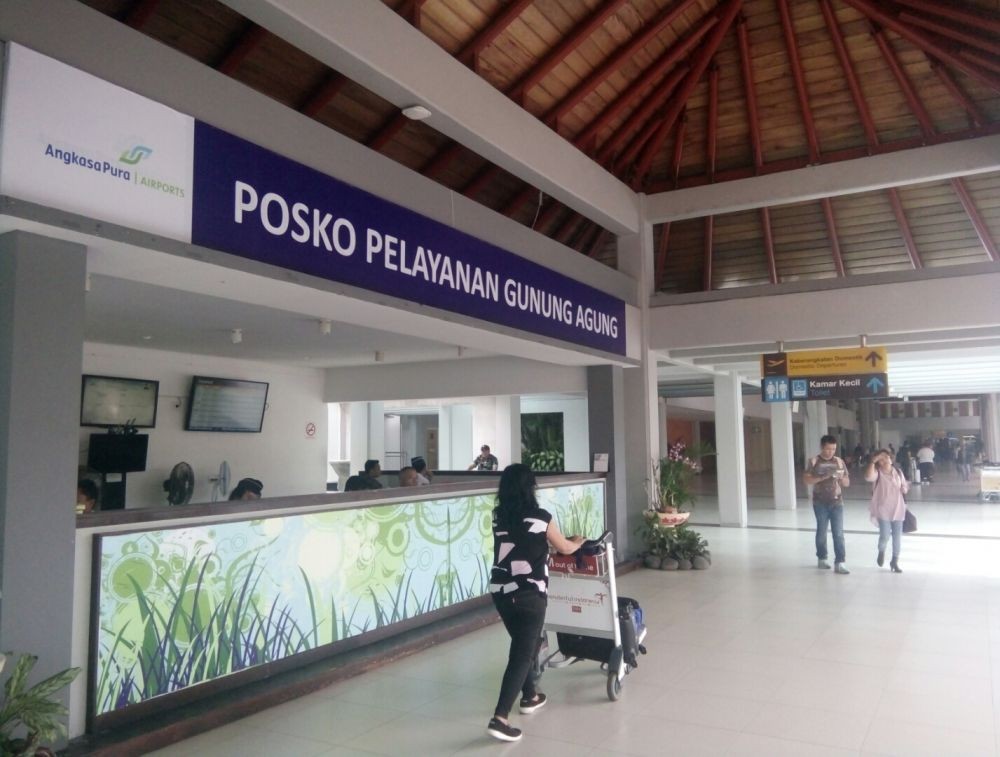 Abu Vulkanik Terdeteksi Di Ruang Udara Bandara Ngurah Rai Bali