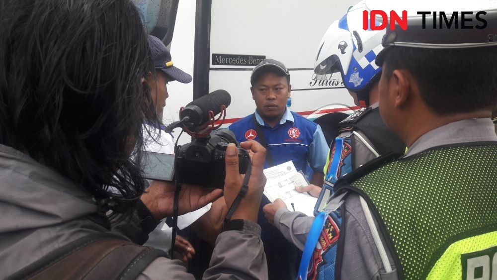 Arus Mudik, Dishub Sleman Lakukan Ramp Check Bus di Terminal Jombor