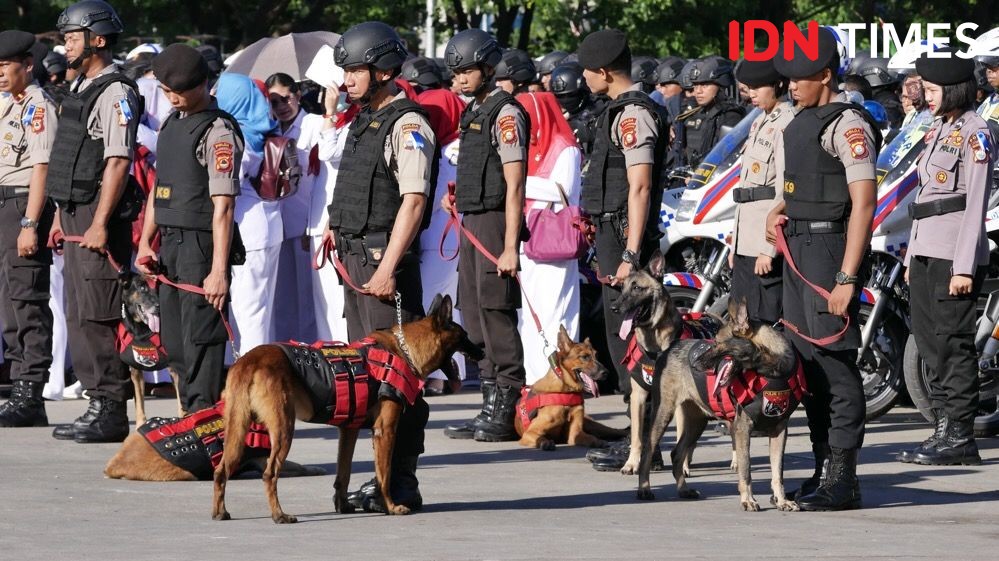 Pasca-Bom di Medan, Polda Sulsel Perketat Keamanan Kantor Polisi