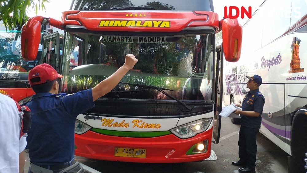 Naik Bus dari Terminal Poris Tangerang Wajib Sudah Vaksin!