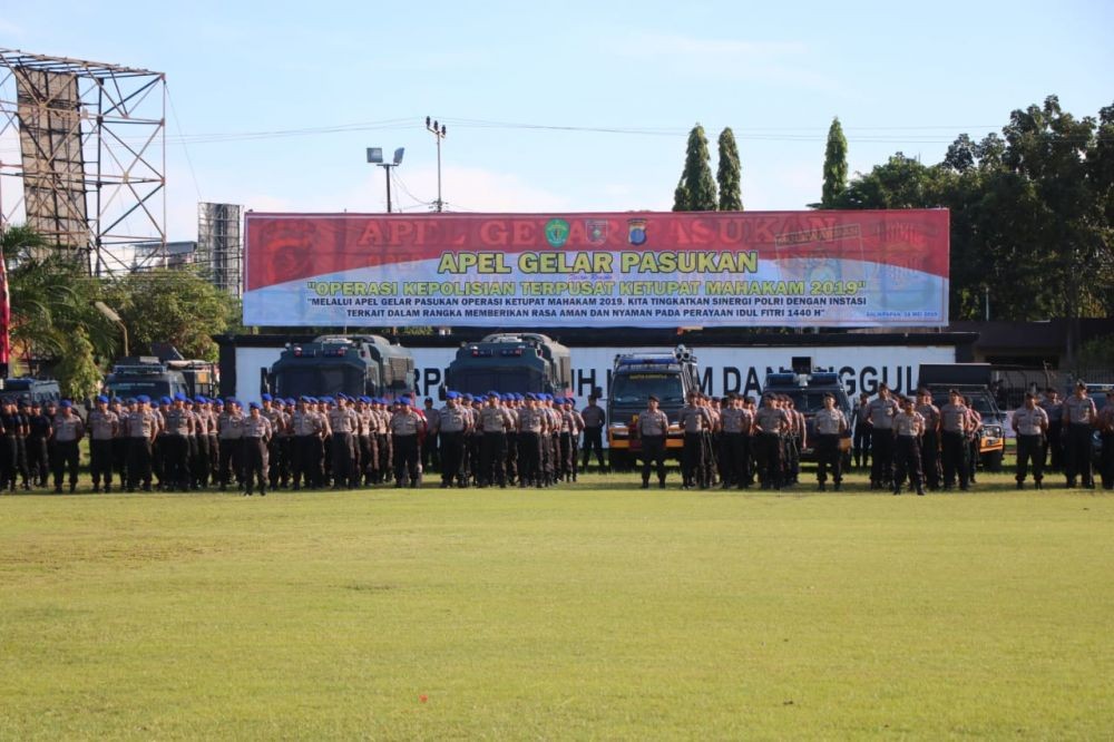 Jelang Sidang PHPU di MK, Polres Tangerang Siagakan Ratusan Personel