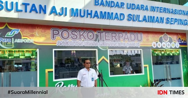 Sambut Lebaran Posko Terpadu Bandara Sams Sepinggan Beroperasi 24 Jam 6252