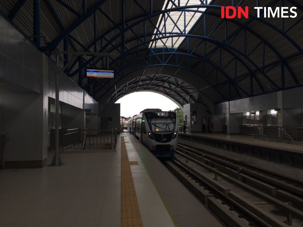 Percepat Rute, Jarak Tempuh LRT Palembang Dipangkas 13 Menit
