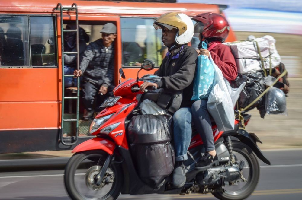 Larangan Mudik, Dishub Kota Tangerang Putar Balik Ratusan Kendaraan