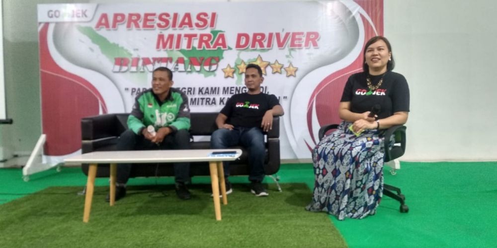 Dari Tukang Becak, Thomas Kini Jadi Driver Gojek Terbaik di Medan
