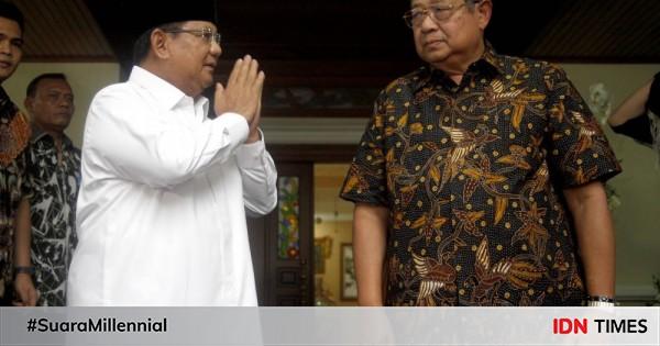 SBY dan Keluarga Tak Nyaman dengan Pernyataan Prabowo Saat 