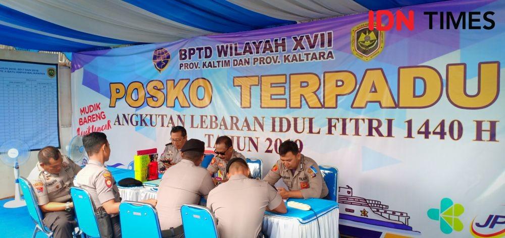 H-2 Lebaran, Arus Mudik di Terminal Batu Ampar Sepi