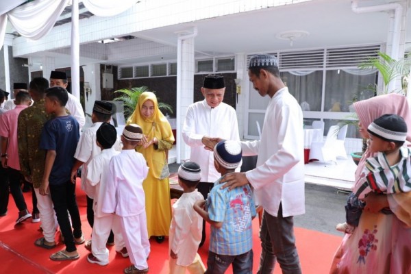 Momen Idulfitri Pemerintah Asahan, Gelar Open House dengan Warga