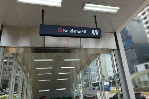 Foto: Begini Suasana Stasiun MRT di Lebaran Hari Ke-3