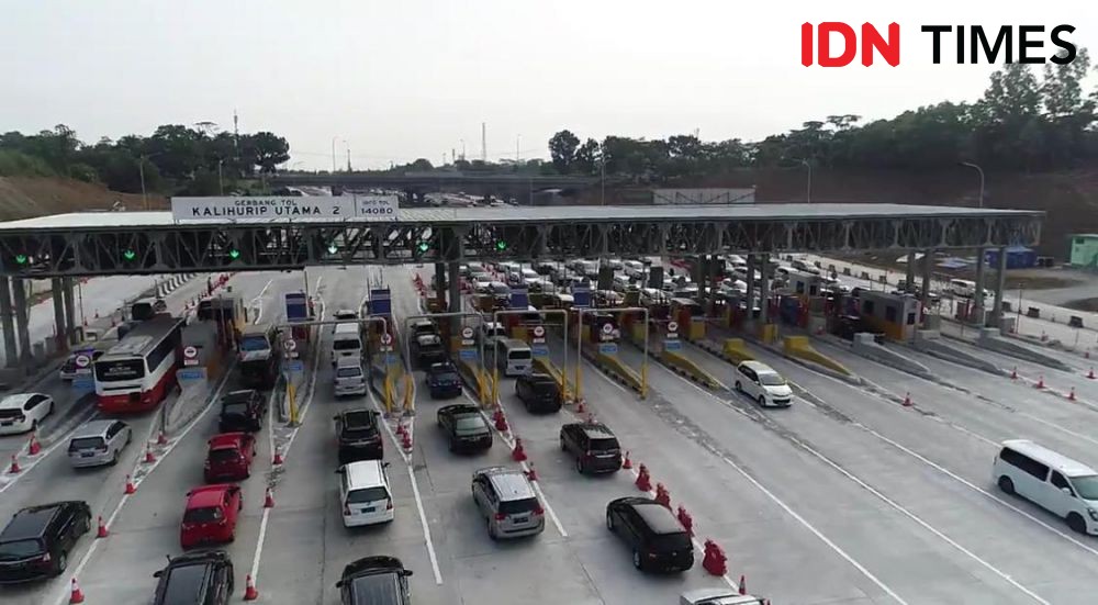 One Way di Tol Japek-Kalikangkung Dijadwalkan hingga Pukul 08.00 Pagi