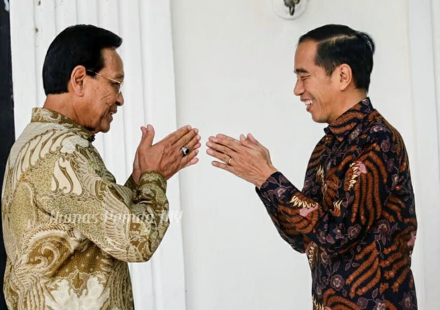 Bersama Istri dan Cucu, Jokowi Silaturahmi ke Kraton Yogyakarta