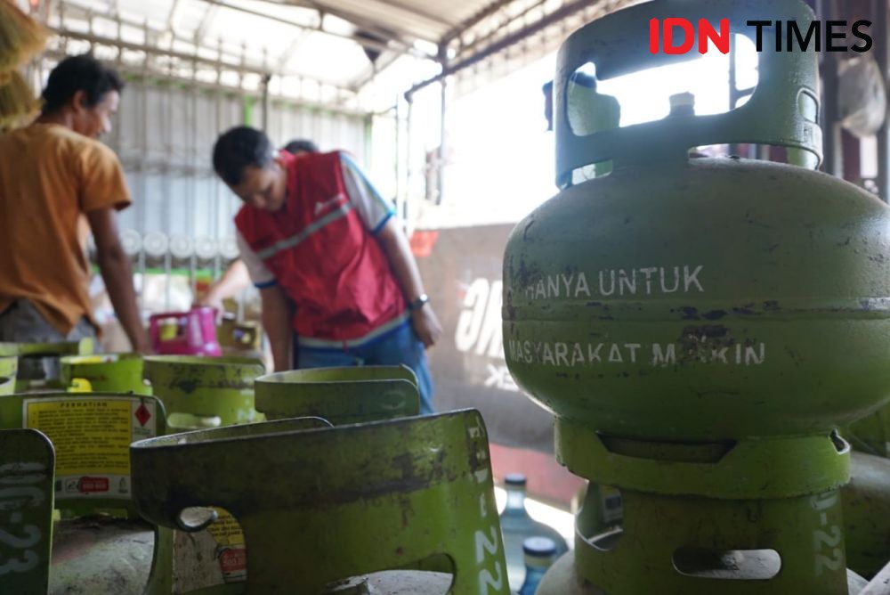 Pedagang Mengeluh, LPG 3 Kg Dijual Hingga Rp40 Ribu di Banda Aceh