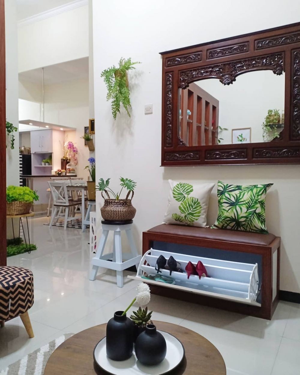 Dekorasi Rumah Tipe 68 Dengan Indoor Garden Yang Bisa Jadi Inspirasi