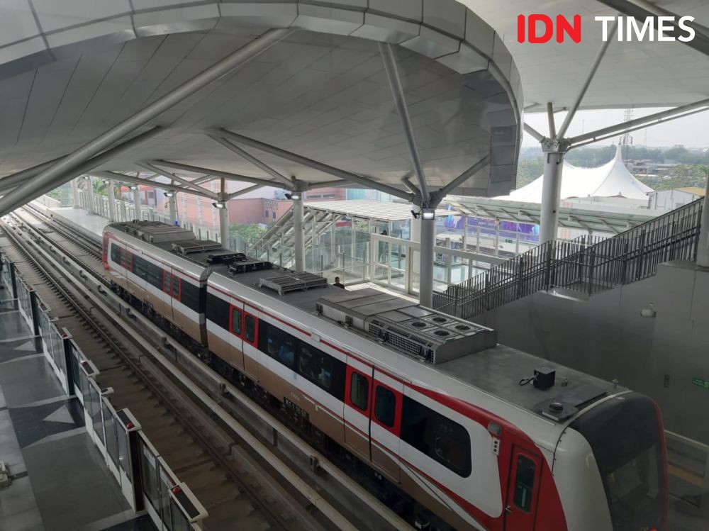 LRT Palembang Tambah Jam Opersional Setelah 9 Bulan Pandemik COVID-19