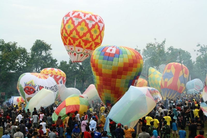60 Kelompok Bakal Ramaikan Festival Balon Udara di Ponorogo  
