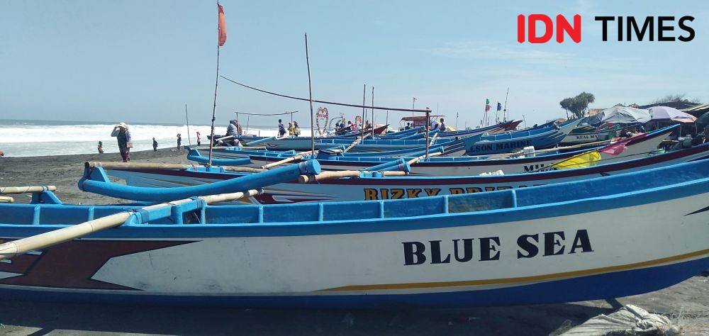Gelombang Pasang Hingga 5 Meter, Ratusan Nelayan di Bantul Tak Melaut