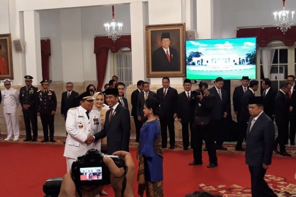 Presiden Jokowi Lantik Gubernur Dan Wakil Gubernur Lampung Di Istana Negara