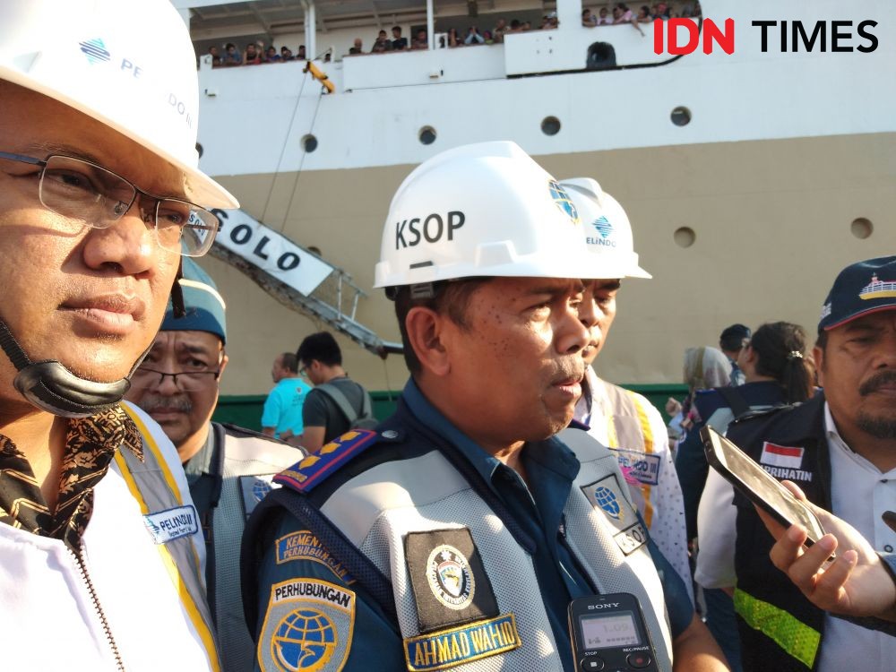 KSOP Tanjung Emas Semarang Pastikan Kapal Pemudik Aman dan Lancar