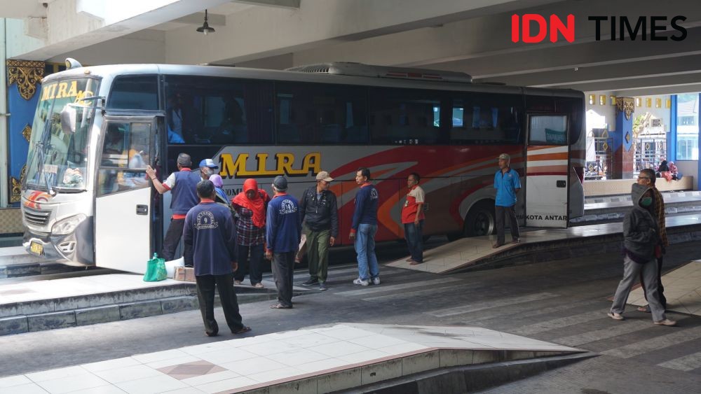 Penumpang Bus di Terminal Giwangan Diperkirakan Naik hingga 7 Persen  