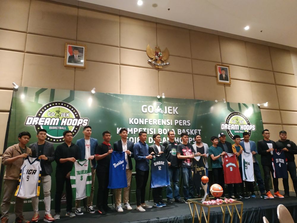 Gojek Dream Hoops Ikut Cari Bibit Pebasket Muda Asal Kota Bandung