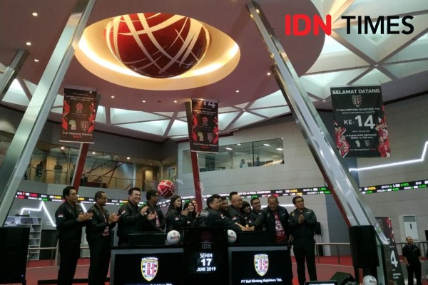 Jadi Klub Bola Go Public Pertama di Asean, Bali United Raup Rp350 M
