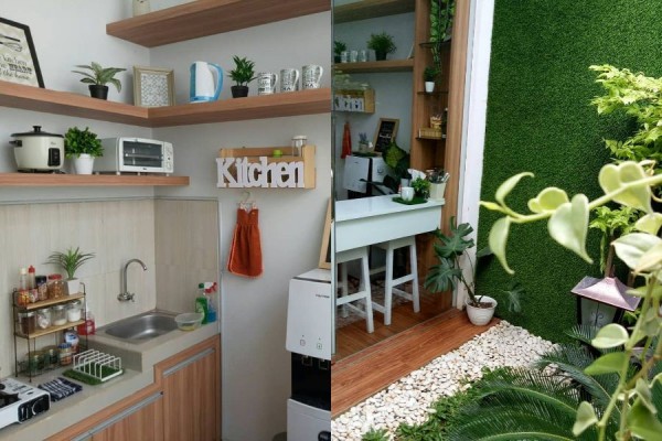 Renovasi Ajaib Rumah Mungil dengan Dapur Outdoor