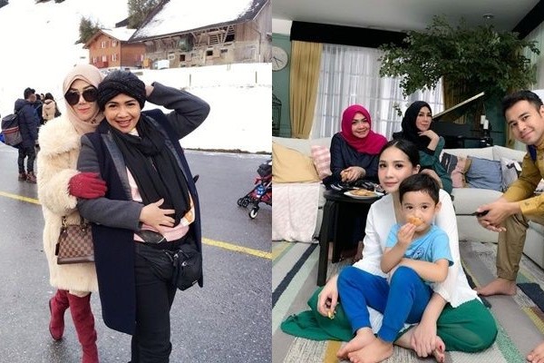 Besan yang Kompak Abis! 9 Potret Akrab Amy Qanita & Rieta Amilia