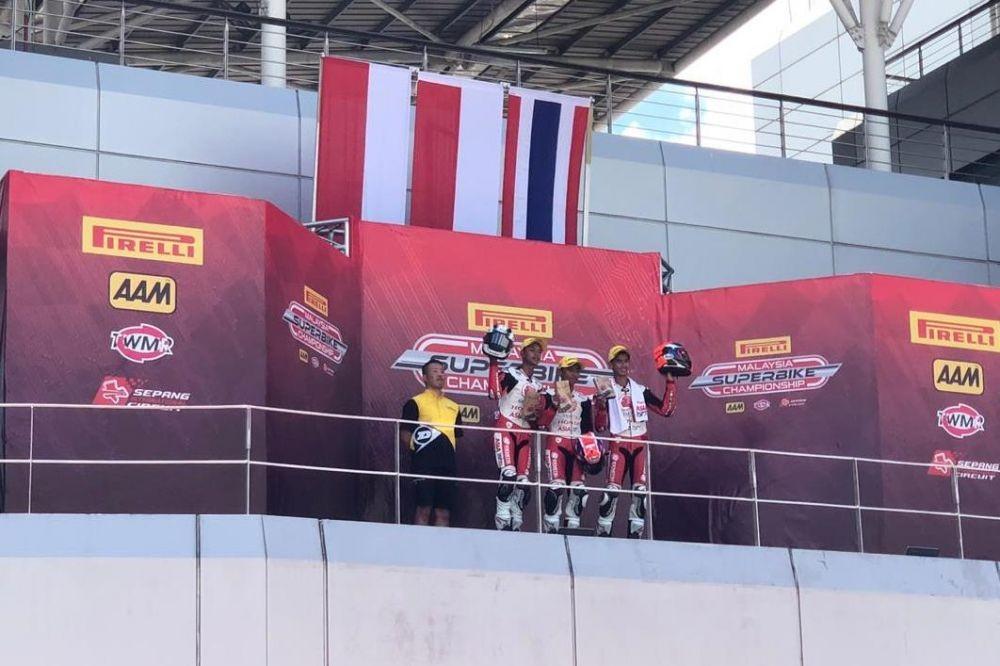 Pebalap Binaan Honda Dominasi Podium ATC Sepang Malaysia