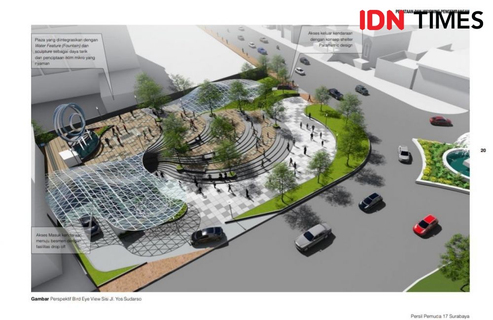 Pemkot Jamin Proyek Alun-alun Surabaya Tak Akan Ambles Seperti  Gubeng