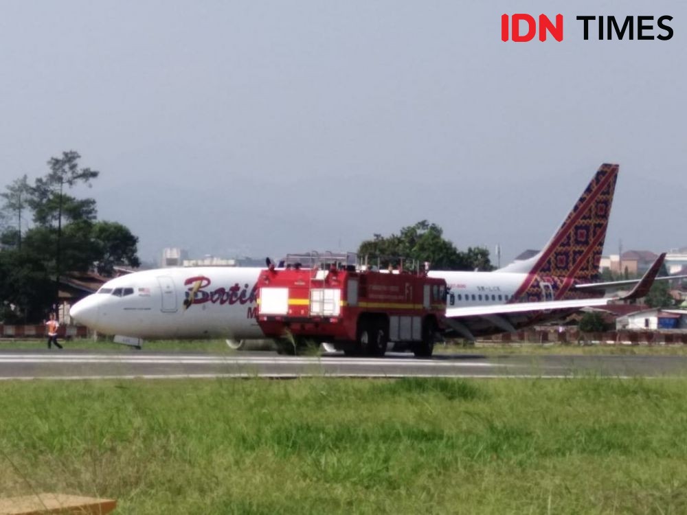 Pesawatnya Terpeleset di Bandung, Malindo Minta Maaf