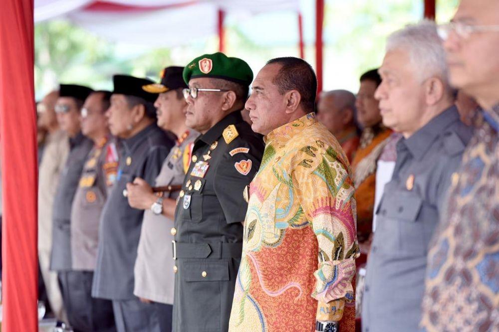 Hadiri Milad Ke-69 Kodam I/BB, Edy Rahmayadi Rindu Dunia Militer