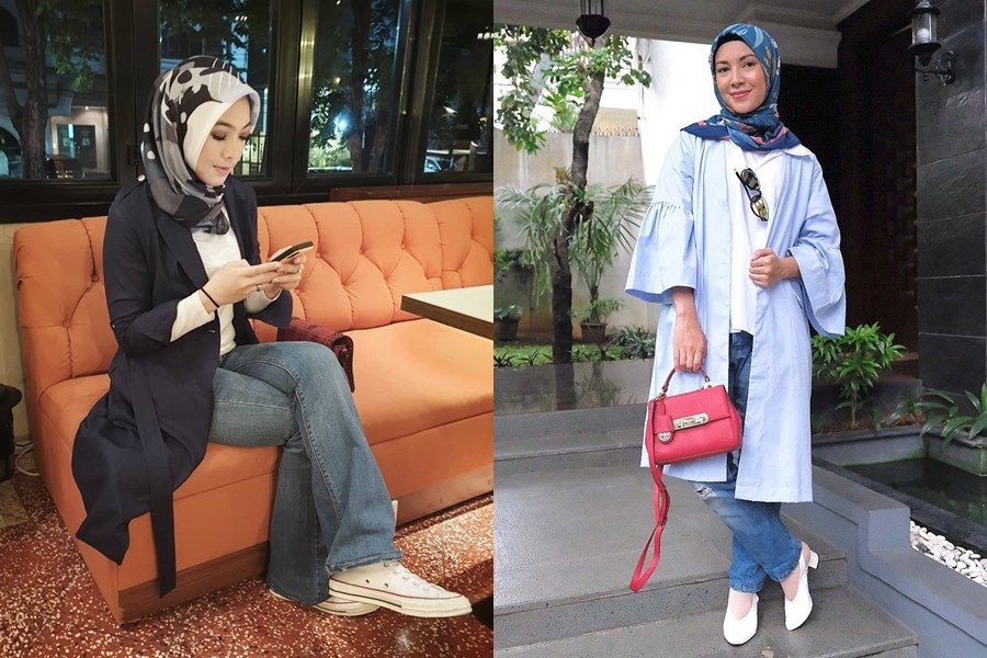  banyak artis Indonesia yang hijrah dan tetapkan untuk berhijab 8 Adu Gaya Fashion Hijab Ratna Galih vs Dian Ayu, Siapa Paling Kece?