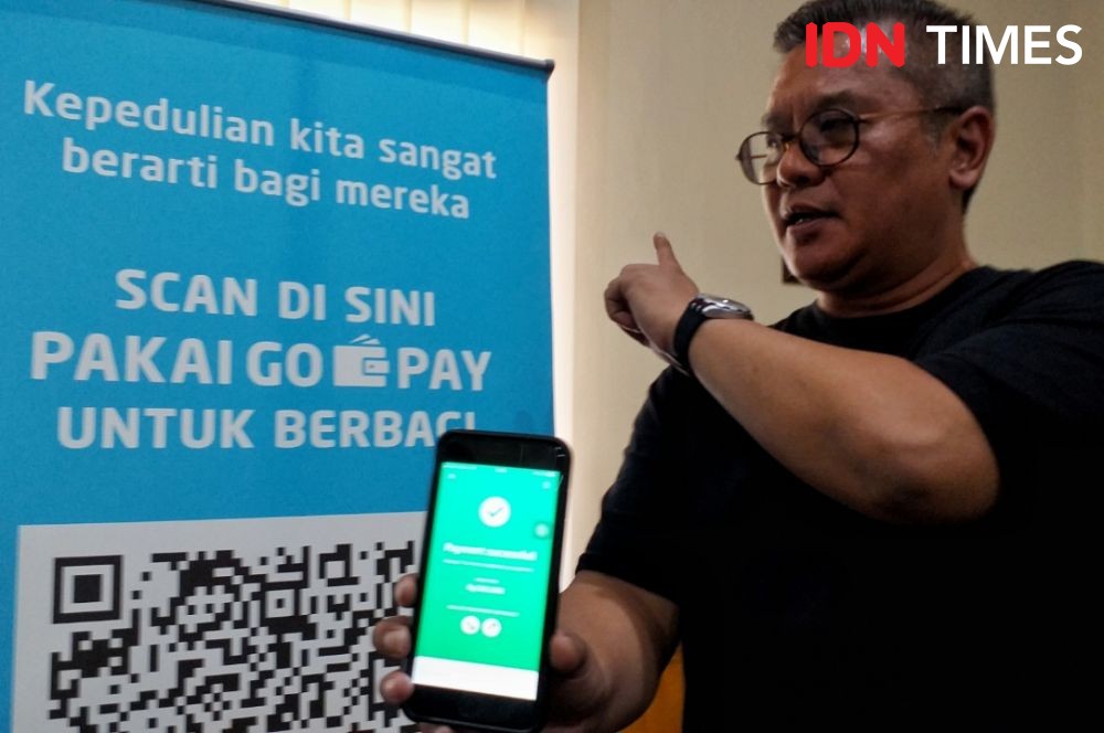 GoPay Ajak Lembaga Sosial di Jogja Galang Donasi Lewat Digital Payment